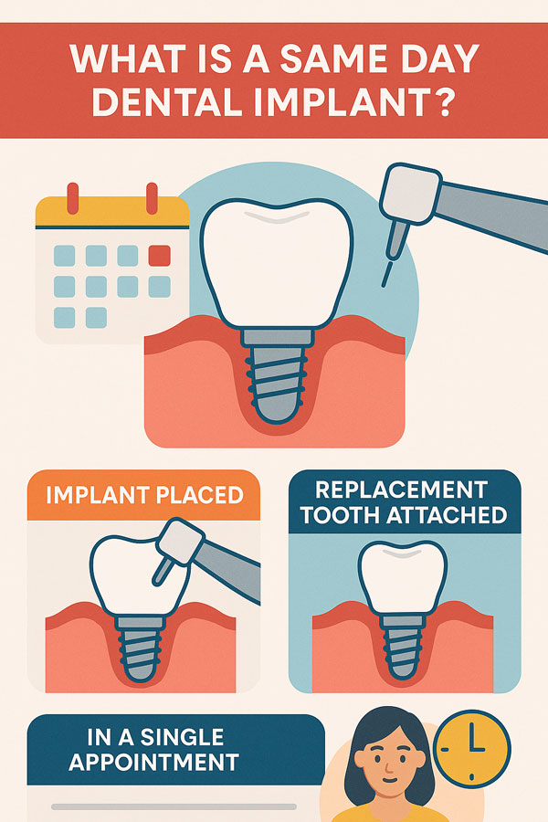What Is a Same Day Dental Implant