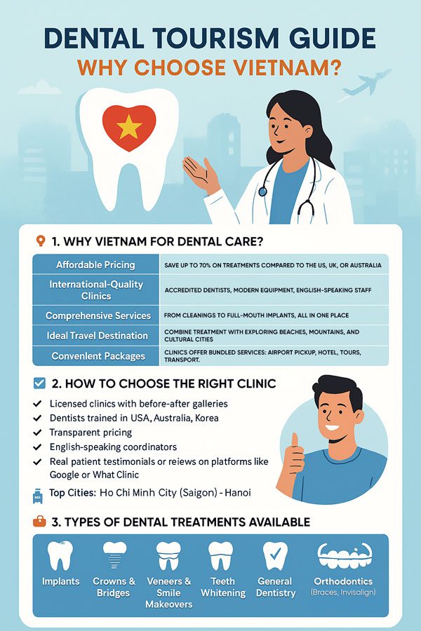 Why Vietnam Is a Popular Destination for Dental Tourism Why Vietnam Is a Popular Destination for Dental Tourism